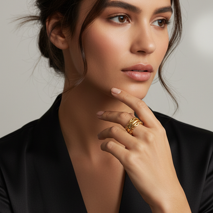 Chain Band Ring