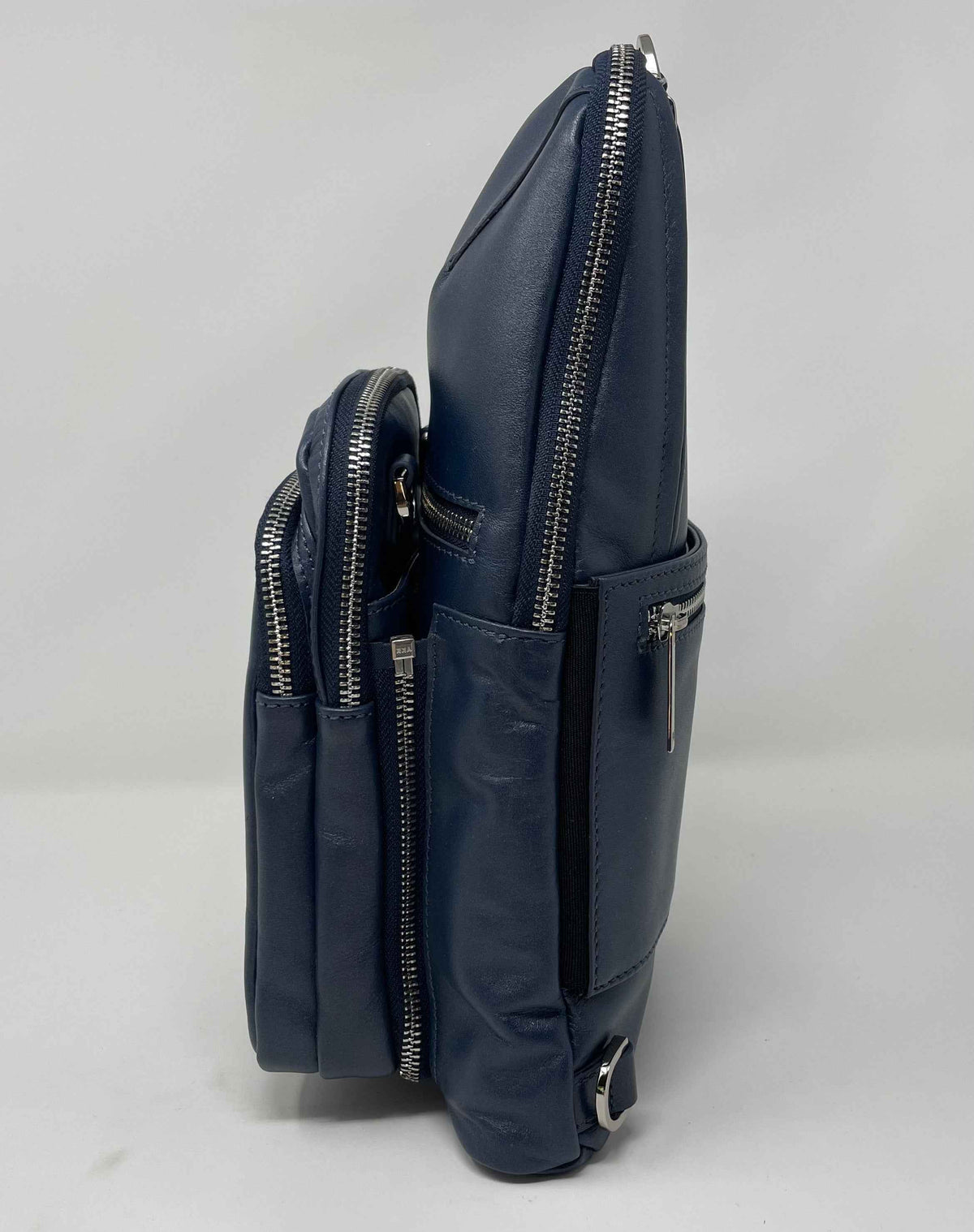 Sac bandoulière 3 en 1 Unisexe avec section pour carte RFID, Bleu marine | Gabriel - PRÉCOMMANDE