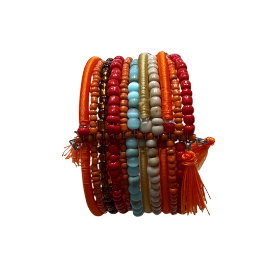 Mixed Beaded Cuff
