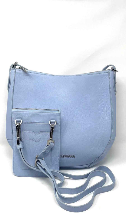 Sac à main en Cuir Bleu Pâle , 2-en-1, Isabelle
