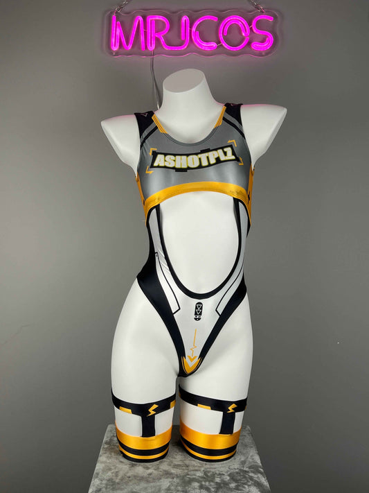 Anime Sci-fi Spandex Sexy Swim Racing Suit Wet Suit Cosplay Costume Bodysuit