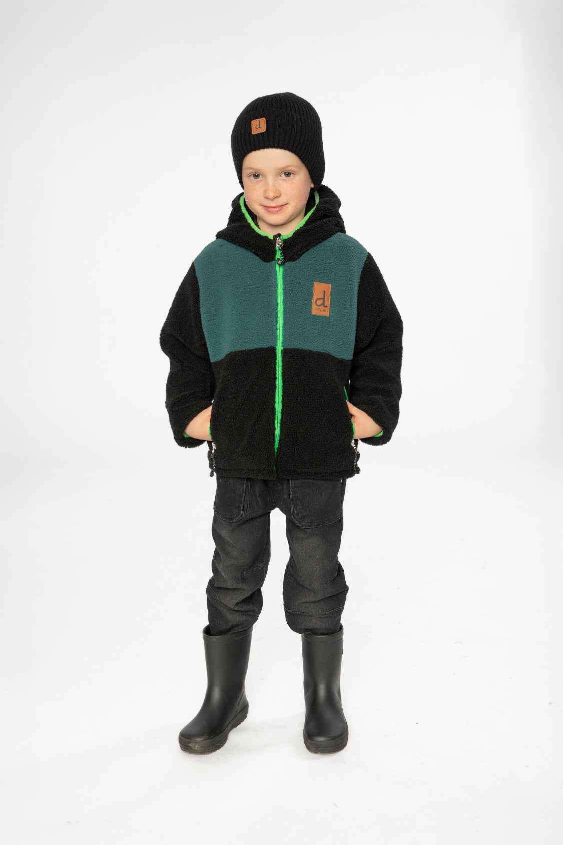 Reversible Mid-Season Jacket Black