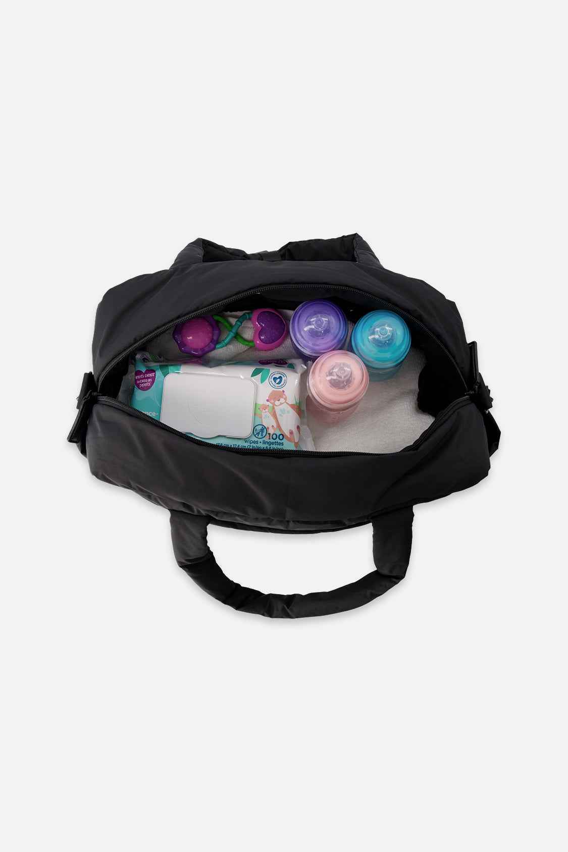 Diaper Bag With Changing Mat Black