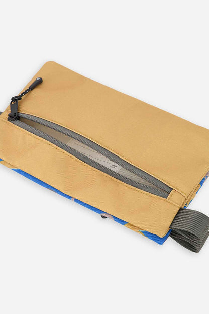 Pencil Case Blue Dinosaur Print
