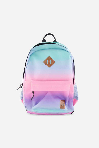 Kids Backpack Blue And Mauve Gradient