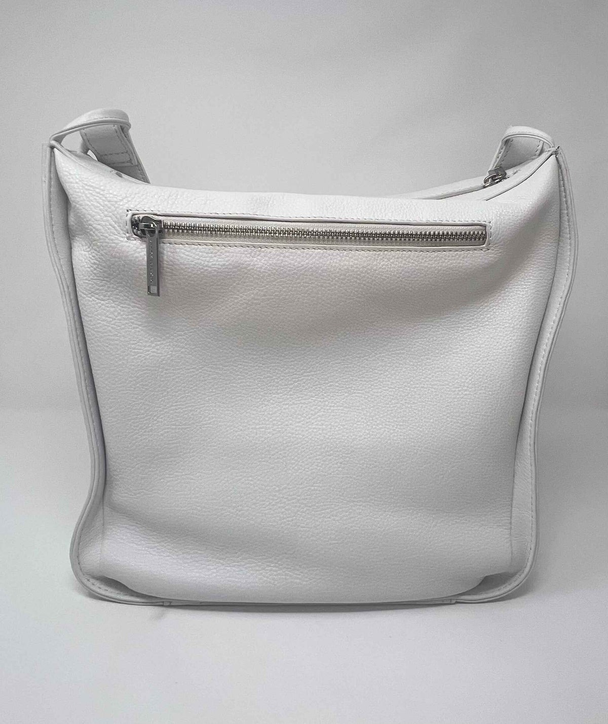 sac à main souple en bandoulière, blanc | Julie