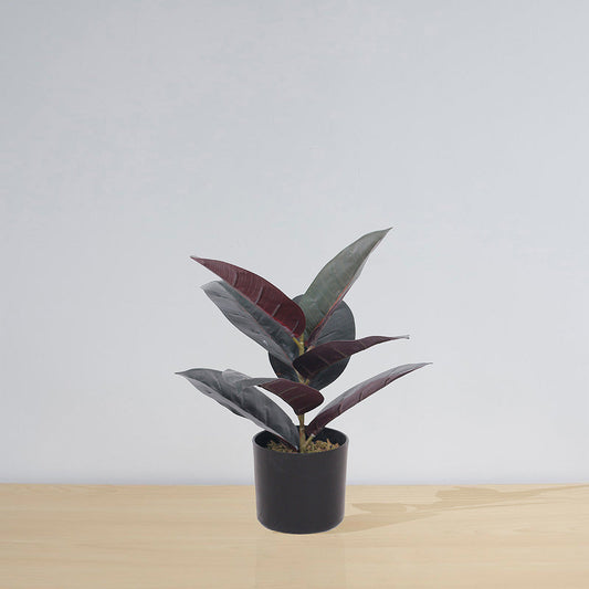 Mongui Artificial Rubber Potted Plant 1.2'