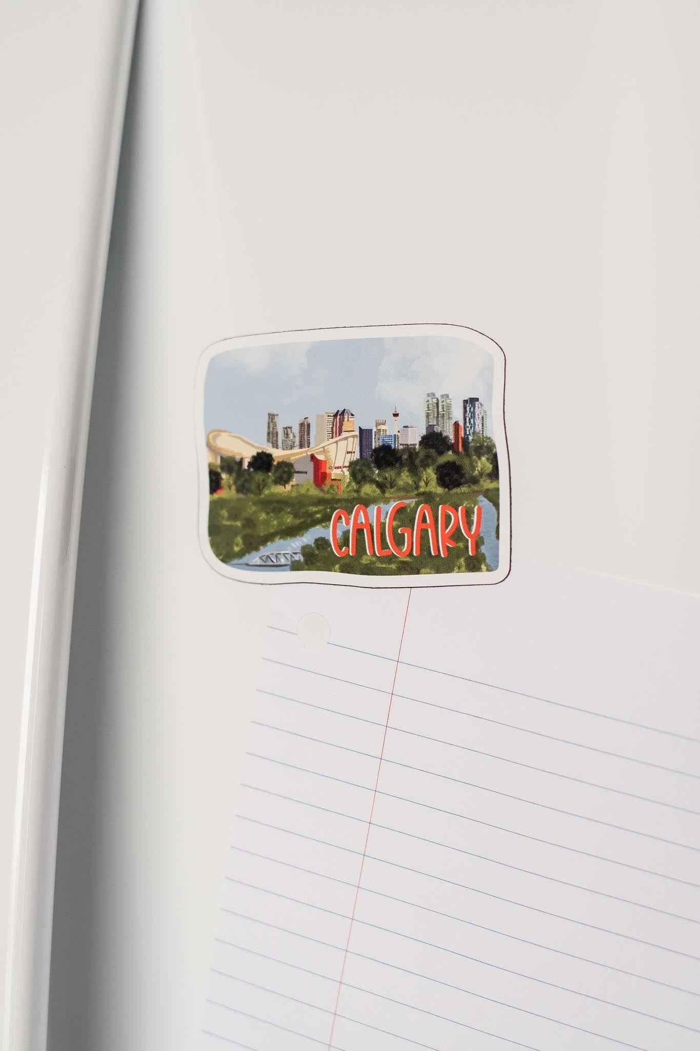 Calgary Skyline Magnet