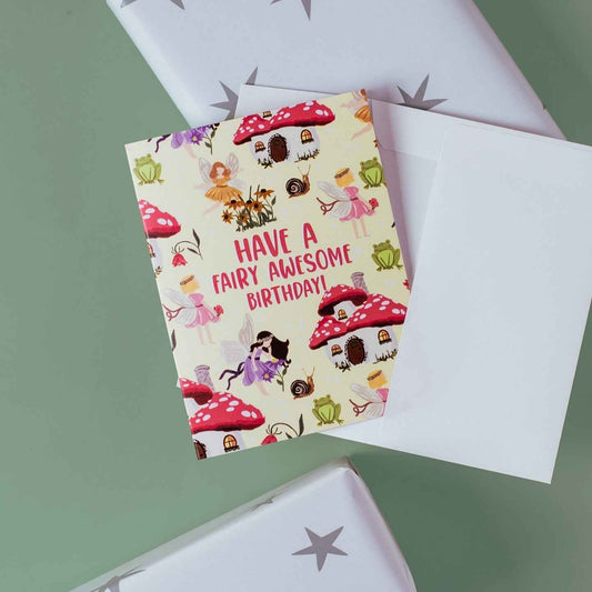Have a Fairy Awesome Birthday!  - Greeting Card