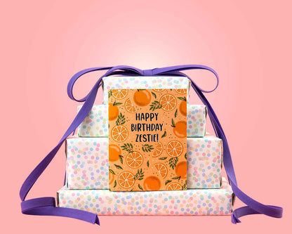 Happy Birthday Zestie! - Greeting Card