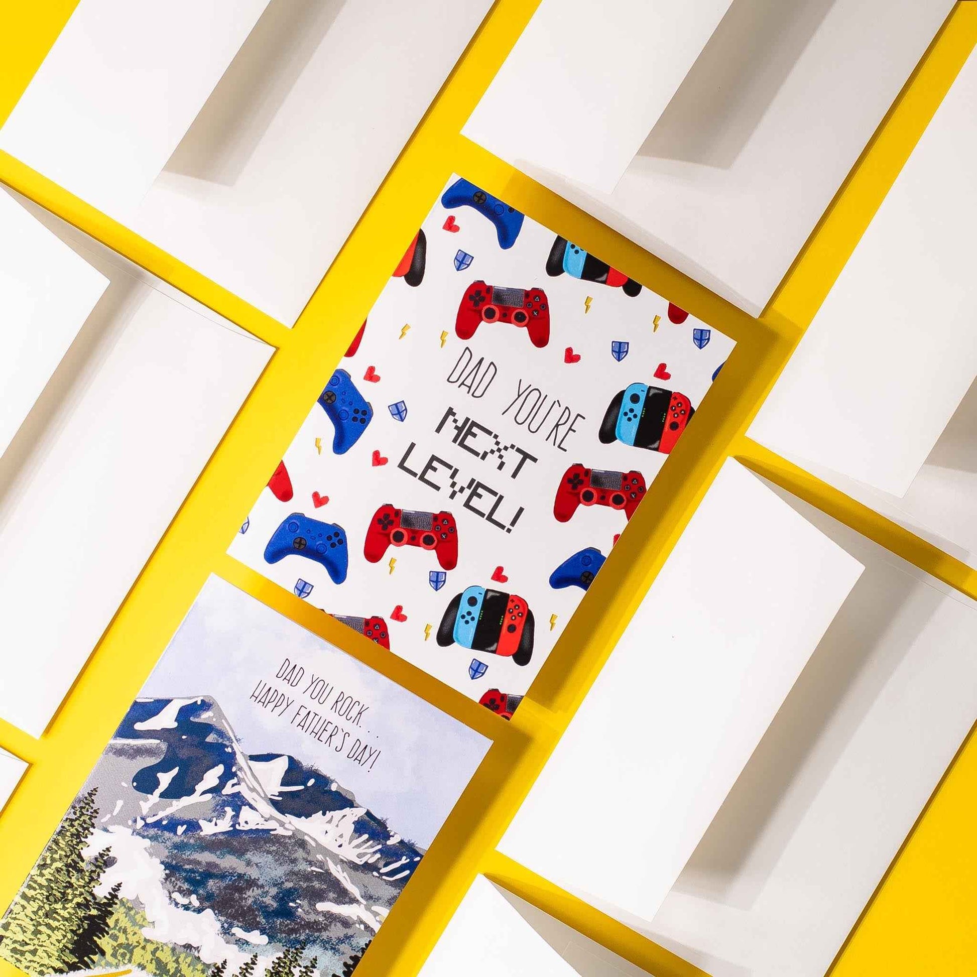 Dad You're Next Level! - Greeting Card