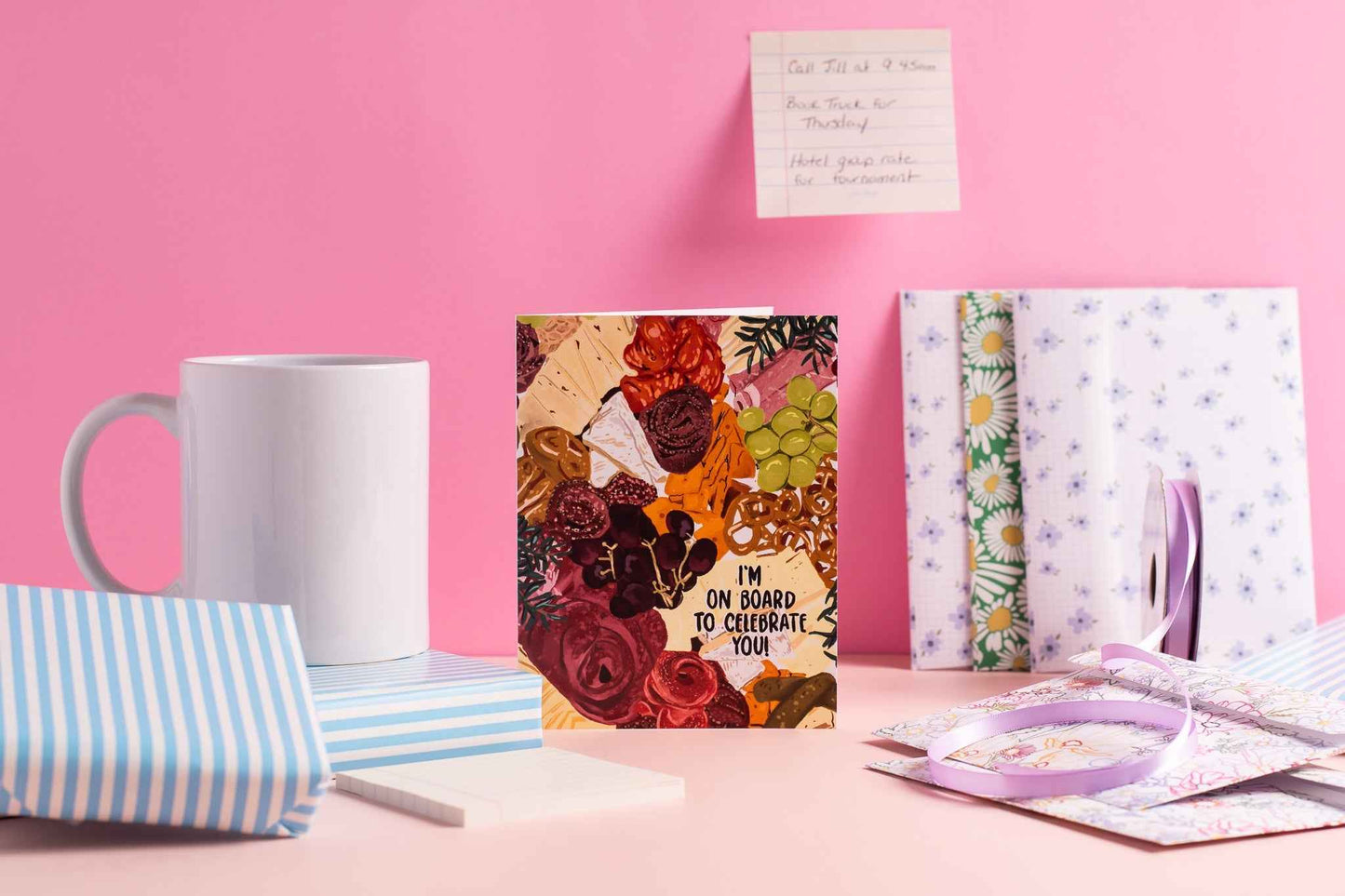 I'm On Board To Celebrate You! - Greeting Card
