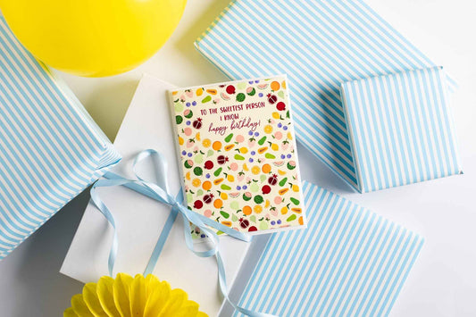 To the Sweetest Person I know.. Happy Birthday - Greeting Card