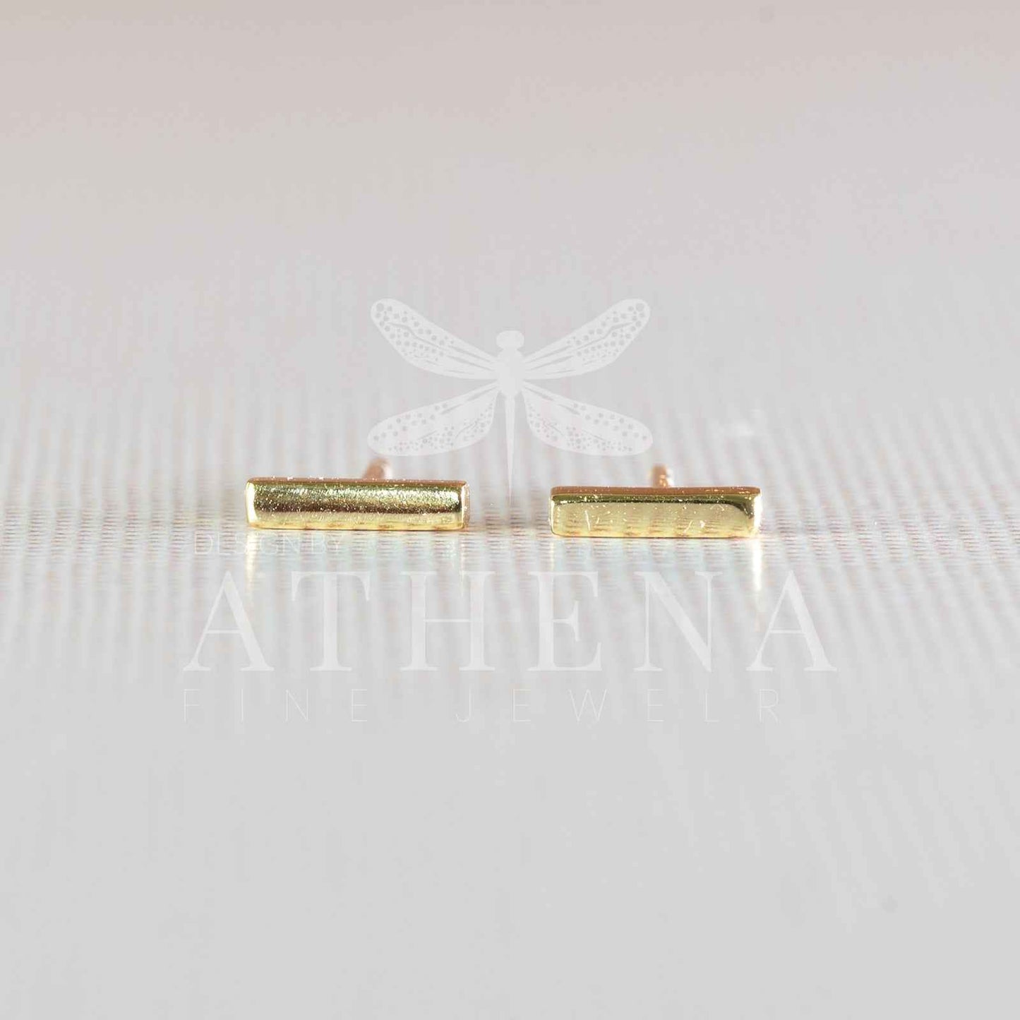 Sample Sale: Bar Stud Earrings in Sterling Silver