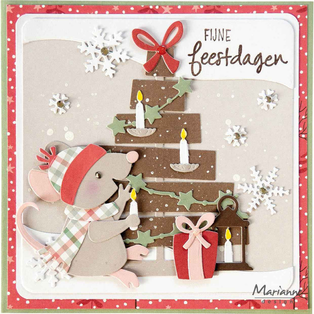 Marianne Design Collectables Die - Wooden Christmas Tree