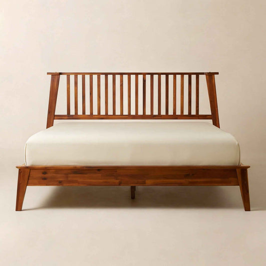 Kaylin Solid Wood Bed Frame