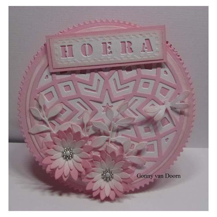 Nellie's Choice Layered Combi Dies Round Stars A