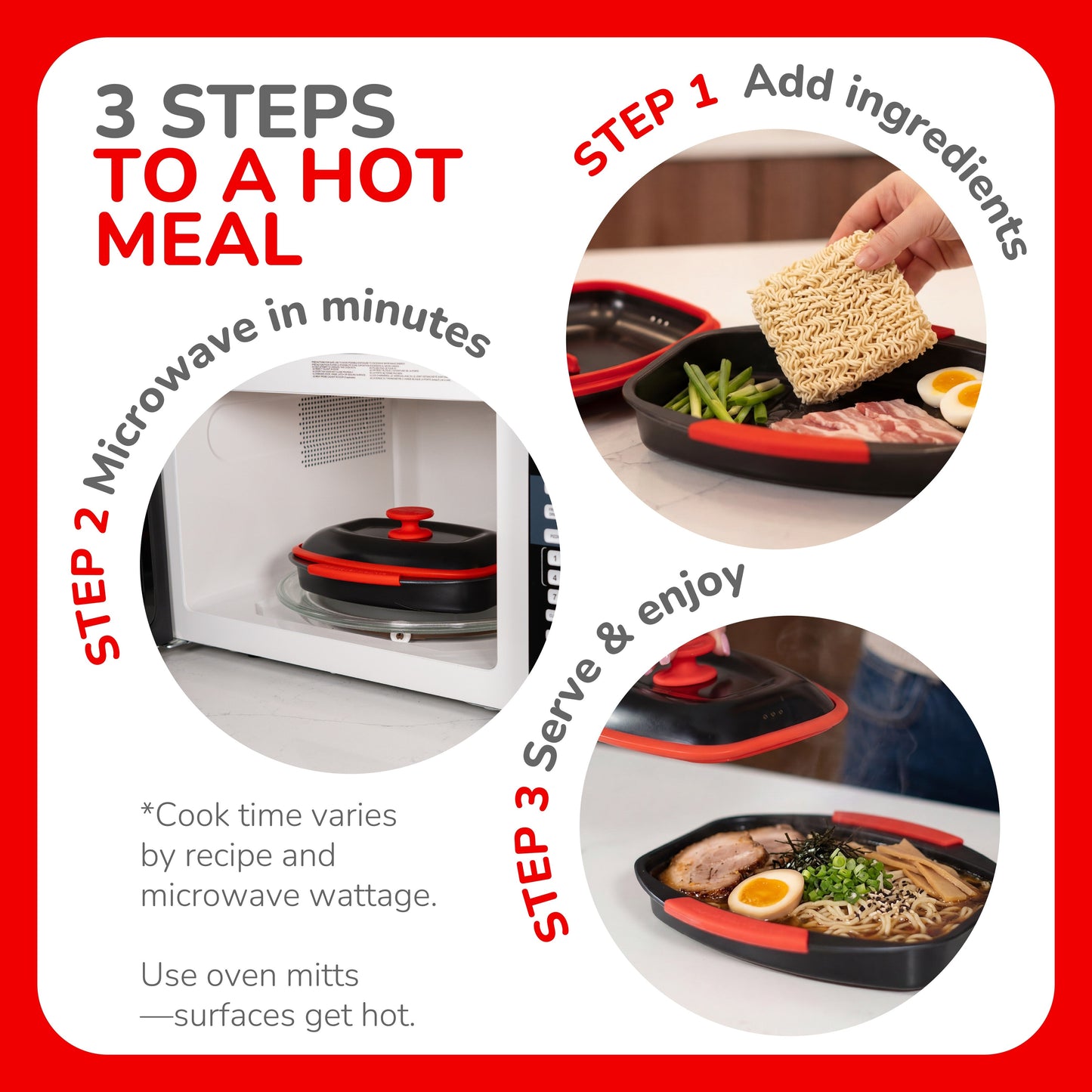 Micro Grill Chef Pot™  - Microwave Cooking Pot