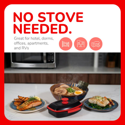 Micro Grill Chef Pot™  - Microwave Cooking Pot