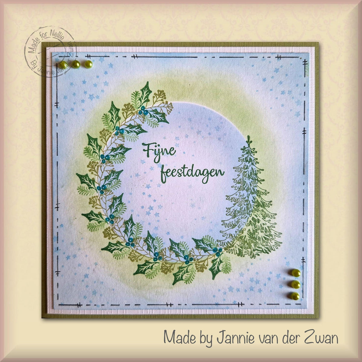 Clear Stamp Mini - Pinecones & Berries