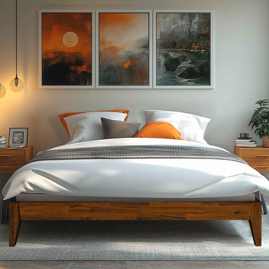 Mervyn Solid Wood Bed Frame