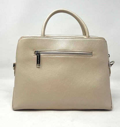 Sac à Main en Cuir Champagne, Miranda