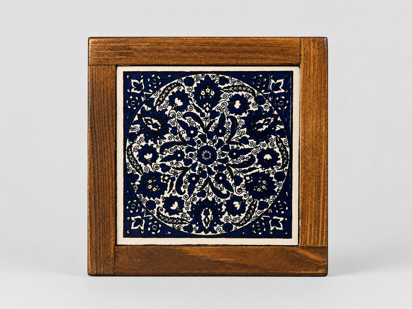 Coaster Handmade Palestine Ceramic Heat-Resistant for Coffee, Tea