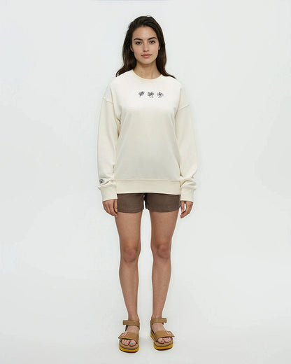 Haiti Embroidery Relaxed Crew