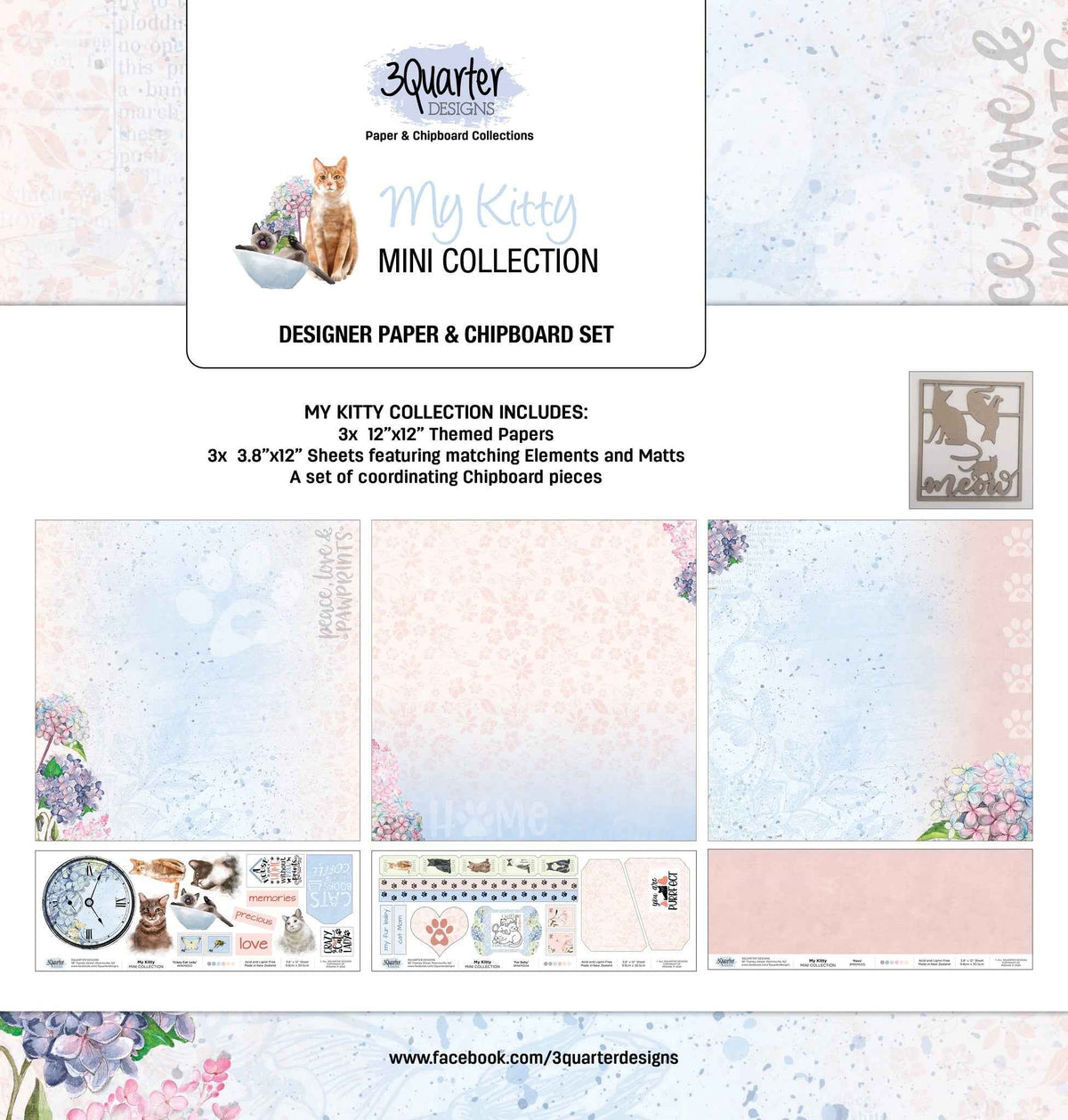 3Quarter Designs My Kitty Mini Collection