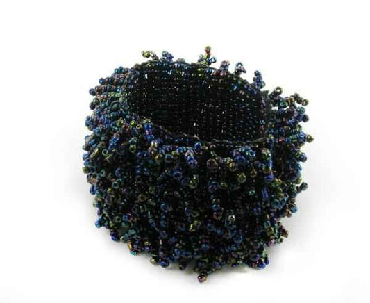 Stretchy Beaded Urchin Bracelet