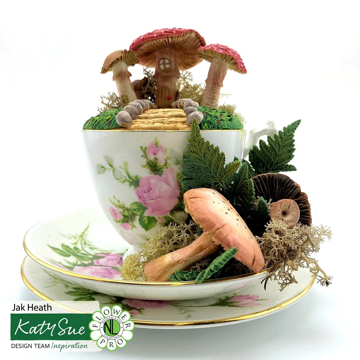 Flower Pro Toadstools and Mushrooms Mould and Veiner