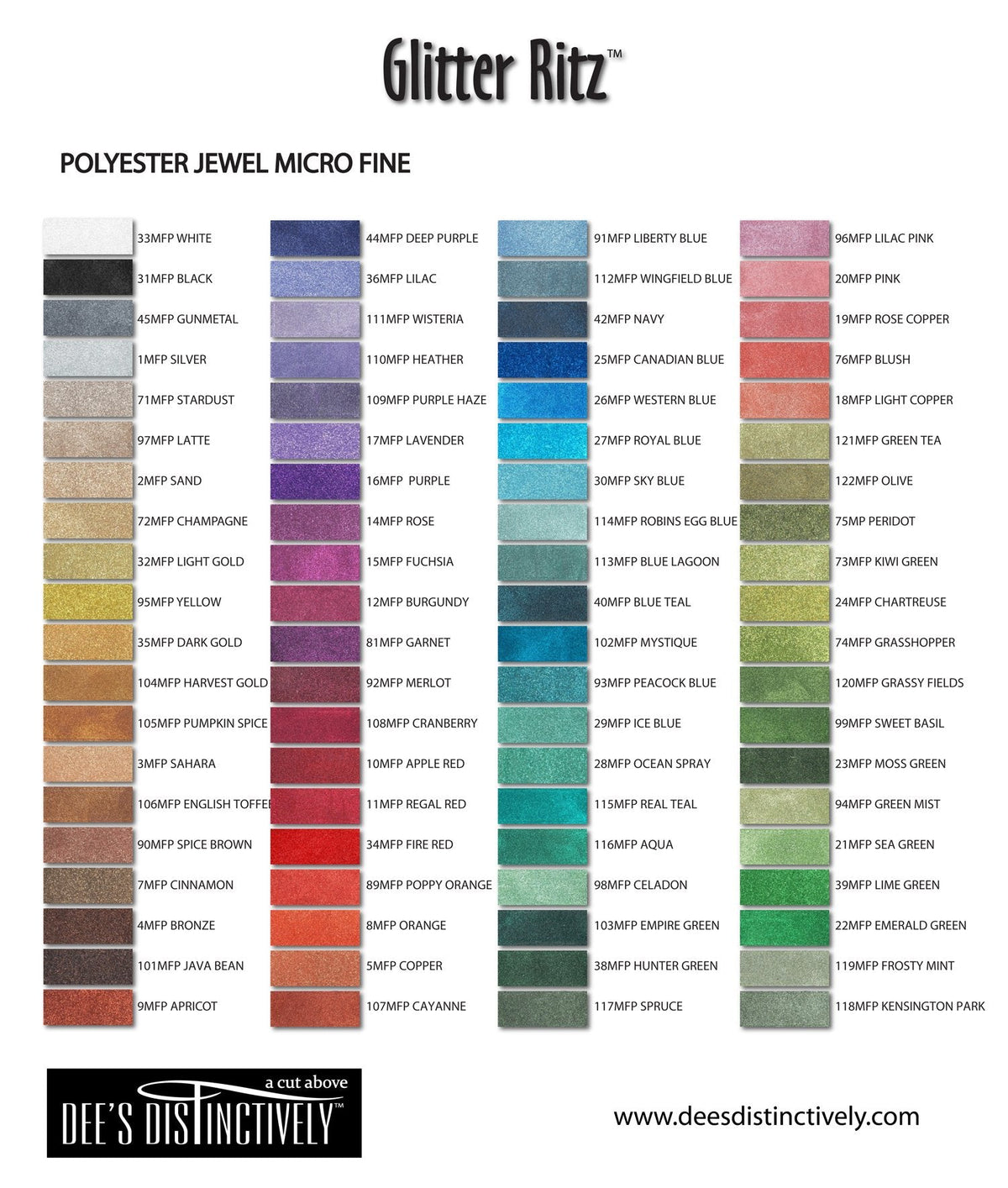 Glitter Ritz Micro Fine Glitter