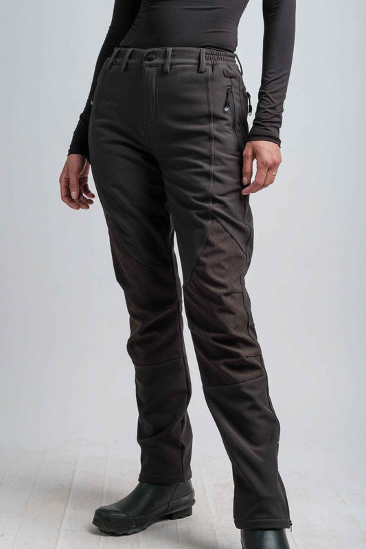 PRO Women's Gray High Waist V2 Adventure Water Resistant Pants