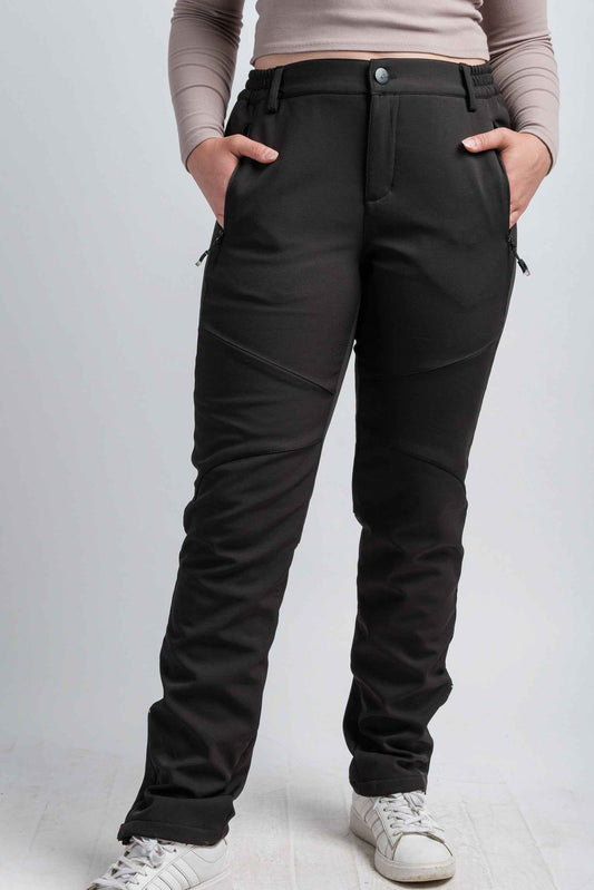 Women's Black High Waist V2 Adventure Water Resistant Pants