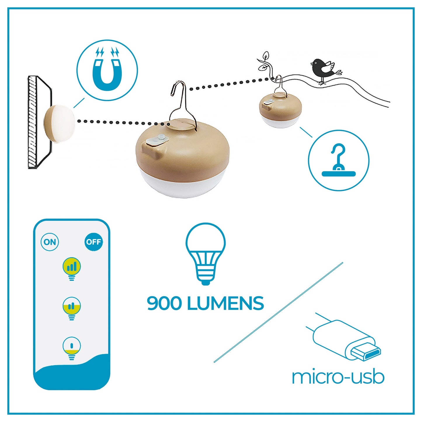 Okinawa<br> Solar-charged Lantern