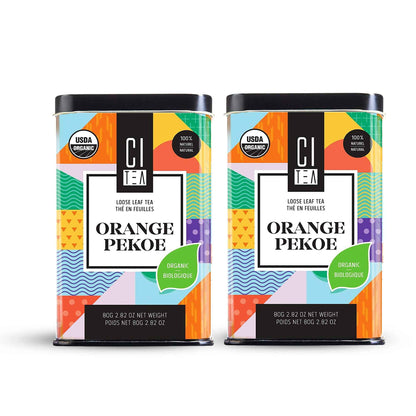 Organic Orange Pekoe Loose Leaf Tea Bundle of Two