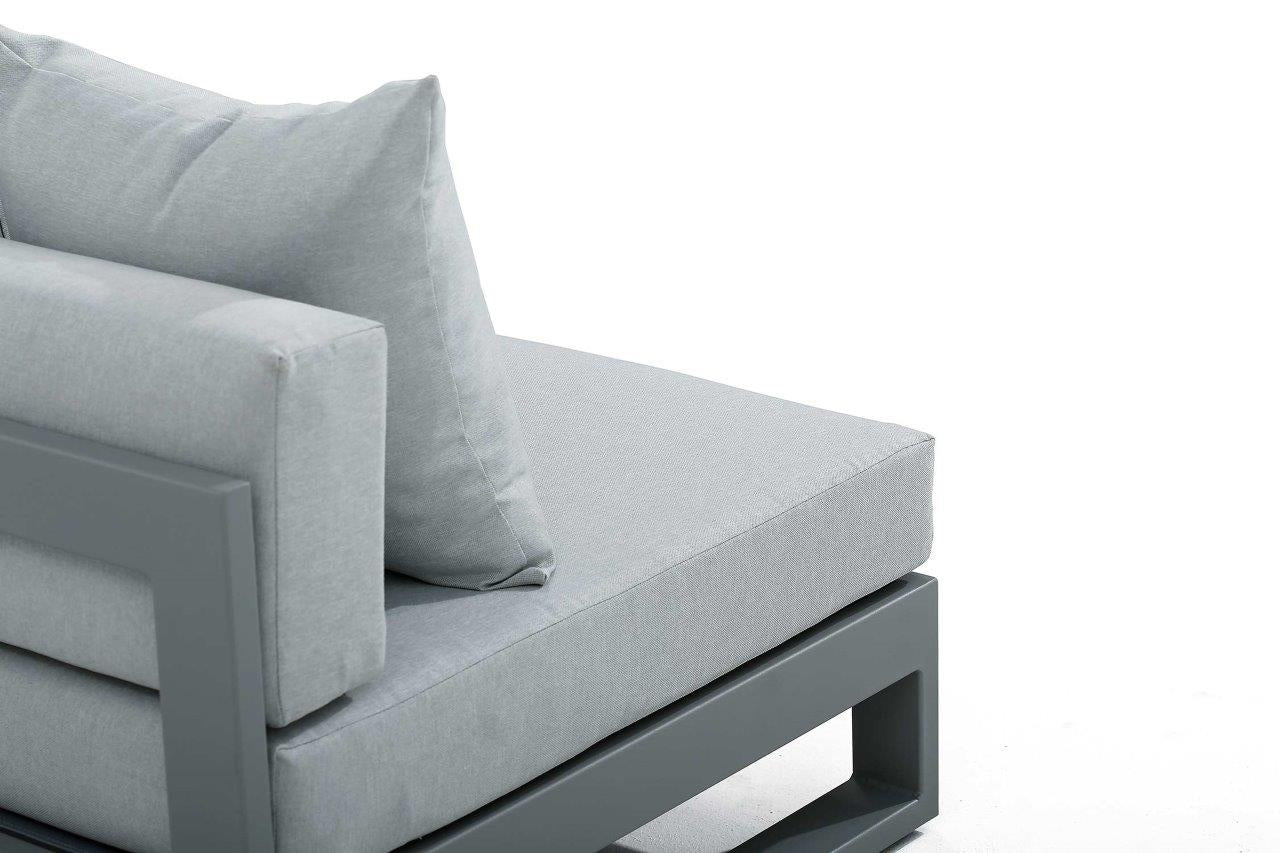 Oasis 3-Piece Aluminum Outdoor Sectional - AURABAGS SHOP