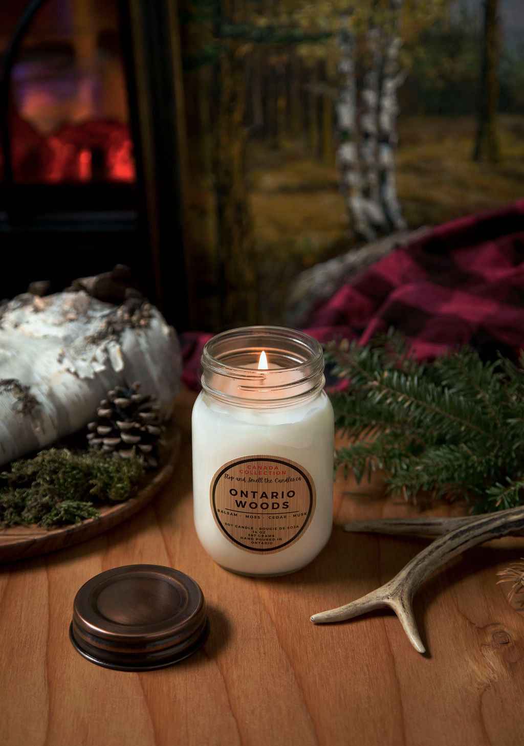 Ontario Woods Soy Candle - 14oz