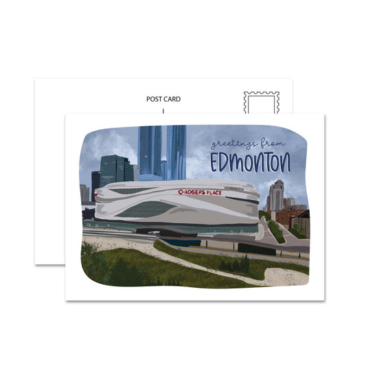 Rogers Place Edmonton Postcards