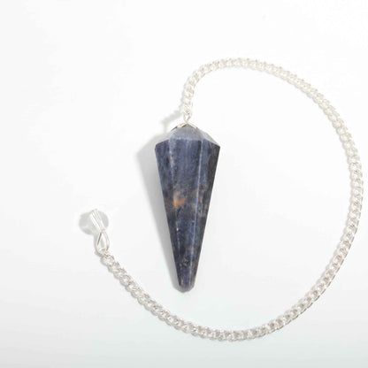Sodalite Pendulum 6 Facet & Bead - 3 Pack