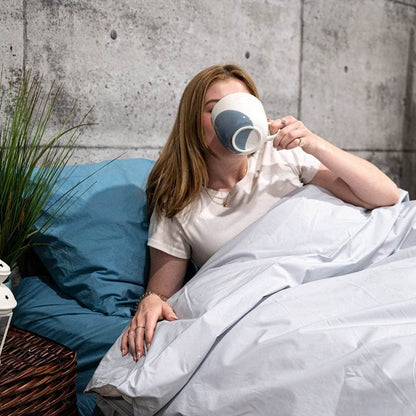 Washed Percale Duvet Cover