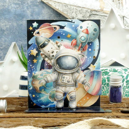 Pop-Up Stepper Cards - Out of this World!