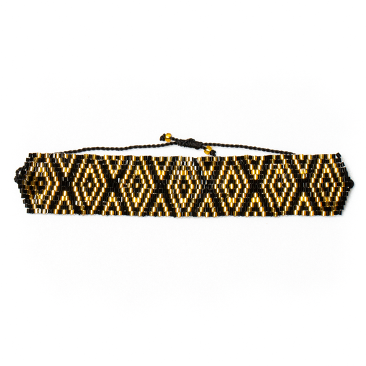 Beaded Aztec Style Bracelet