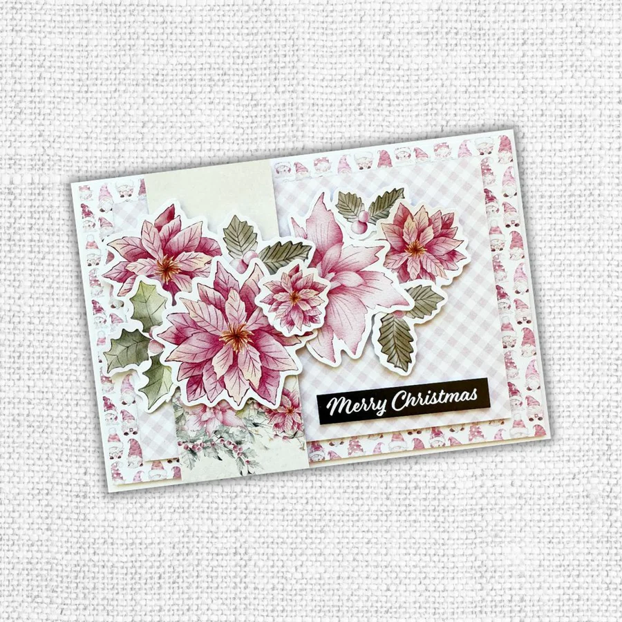 Sweet Christmas Treats Florals Embossed Die Cuts 31226