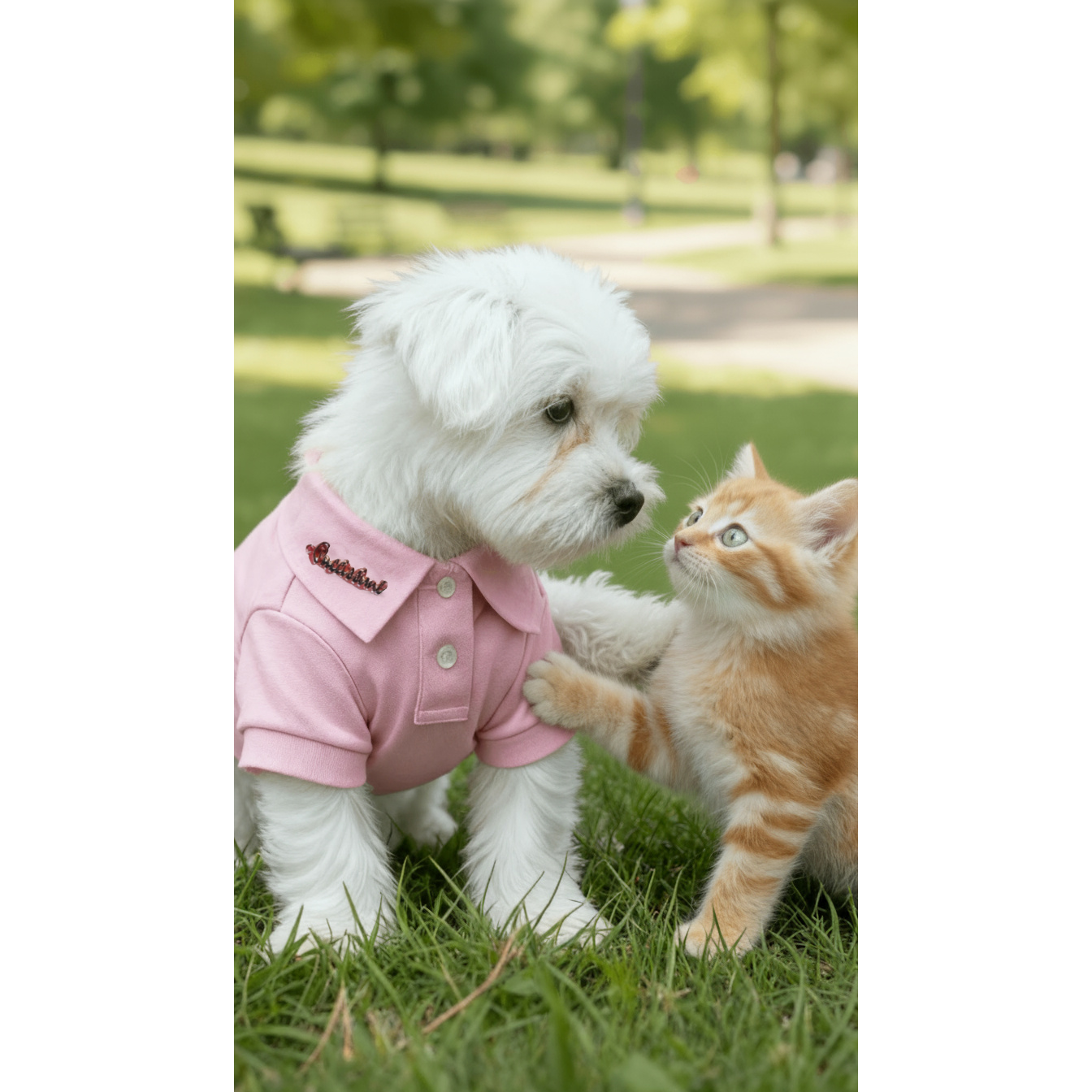 Pink cotton shirt