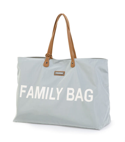 Effortlessly Stylish Grey Family Bag