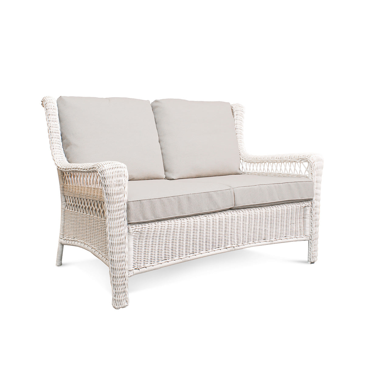 Park Meadows Wicker Outdoor Loveseat - AURABAGS SHOP