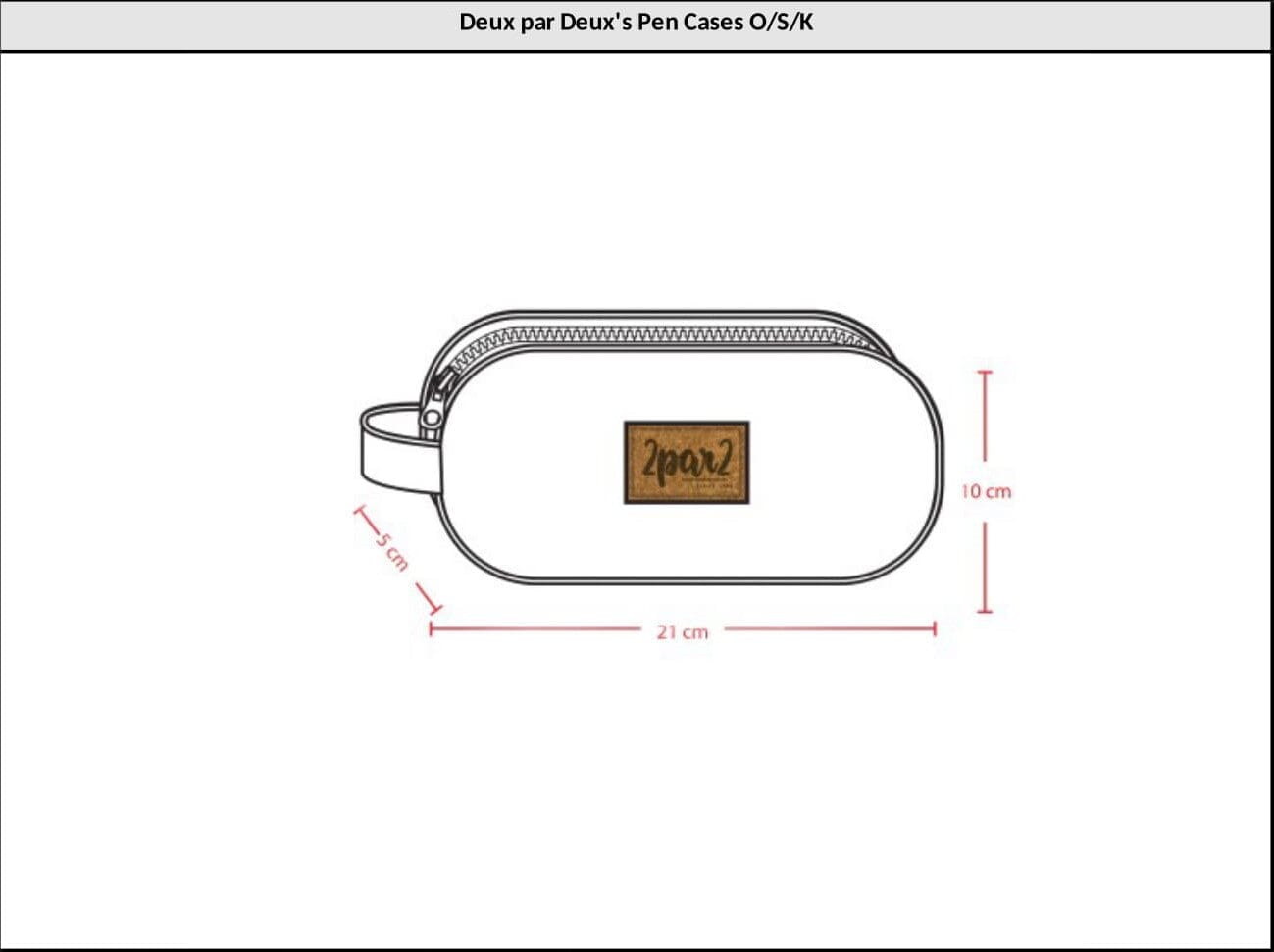 Double Pencil Case Smiley Face Boy