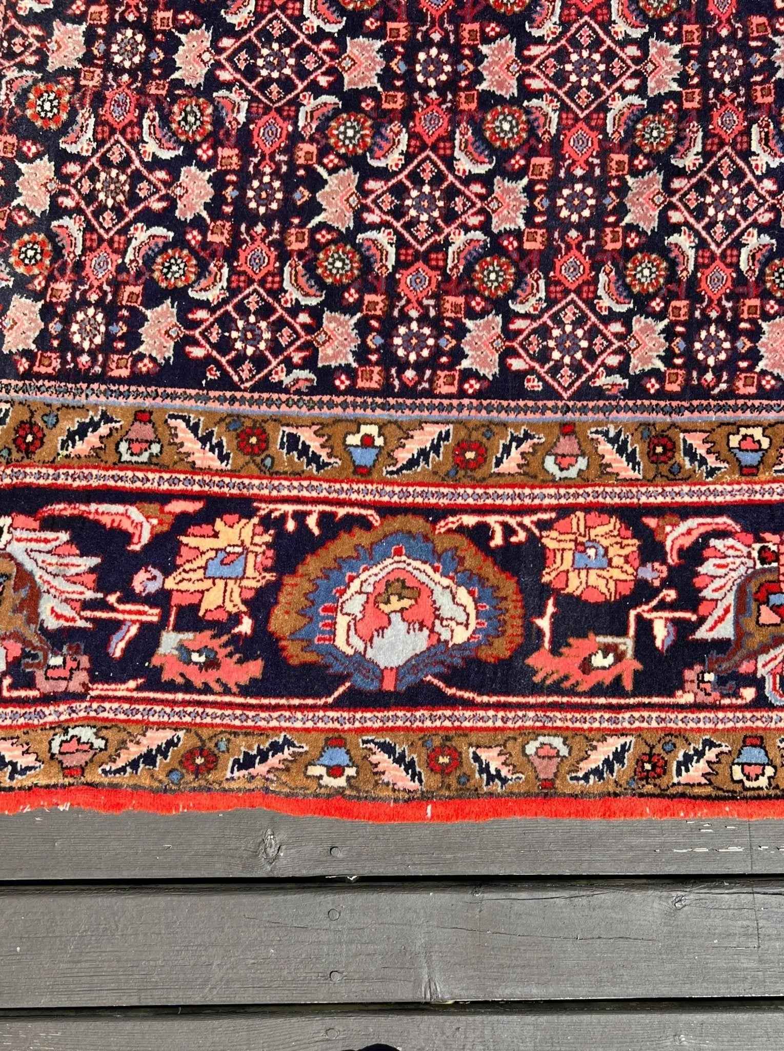 Persian Bidjar Rug | 7' 8" x 11' 8"