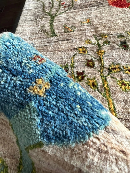 Persian Gabbeh Rug | 6’ 6” x 4’ 7”